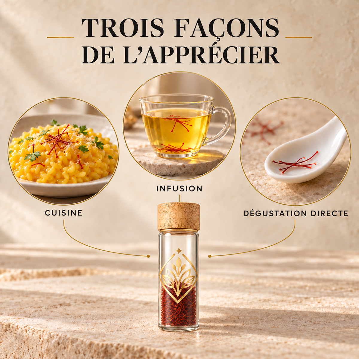 Safran de Taliouine – Filaments premium – 1 g