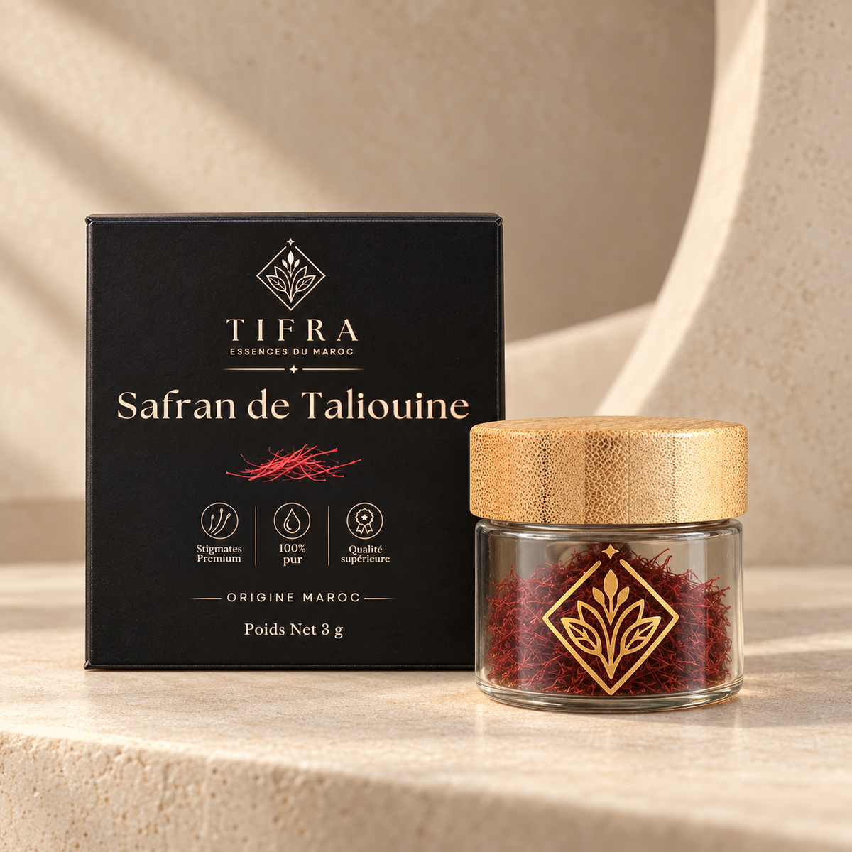Safran de Taliouine - Filaments Premium - 3 g